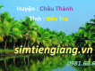 Chọn tìm mua sim số đẹp tại Châu Thành Bến Tre