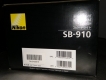 HCM-Flash Nikon SB-910 Fullbox new 100% Made in Japan.