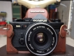 Body Olympus OM-2n( có bao da)+ Olympus OM Zuiko 28mm f/3.5 rất đẹp