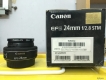 Lens canon 24f2.8 STM + Flash Mago pix