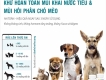 Bán Sp KHỬ HOÀN TOÀN mùi khai nước tiểu và mùi hôi phân chó mèo