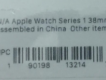 Apple Watch seri 1 38mm Silver Al White Sp A1802 mã VN/A chưa Active