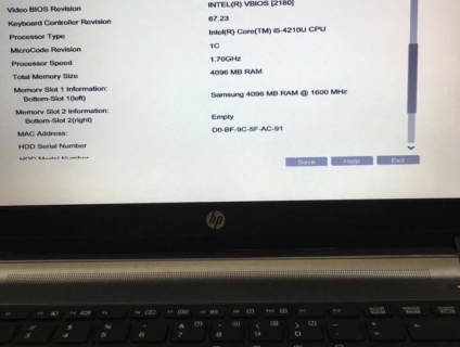 laptop HP 440G2 i5GEN4