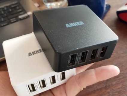 Sạc Anker 4 cổng 37W