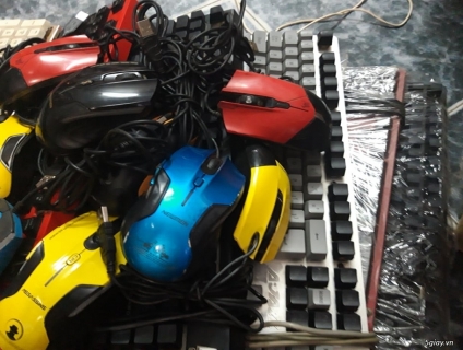 chuột quang, bàn phím giả cơ đẹp 90% giá thanh lý