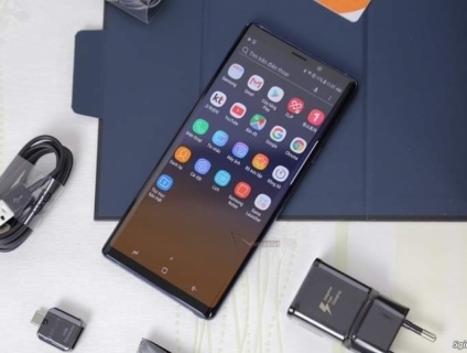 Samsung note 9 màu xanh fullbox 99% bh 2020