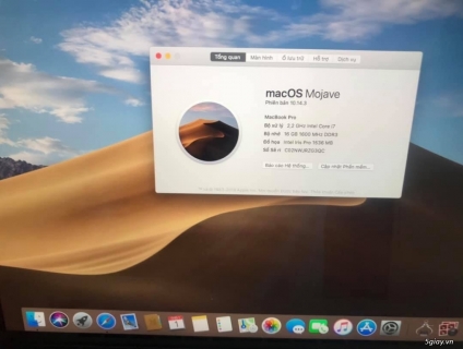 Macbook Pro 2014 99,8% hạng nặng