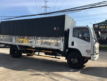 Xe Tải Isuzu Vĩnh Phát 8.2 Tấn Thùng Bạt chỉ 100 triệu có xe