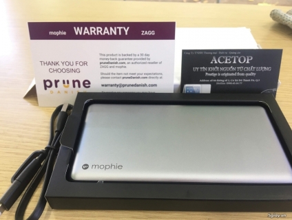 Pin dư phòng cao cấp Mophie PowerStation Plus XL 12000mAh