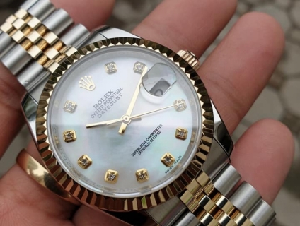 Chuyên Rolex bọc vàng 18k,độ máy chính hãng,kim cương