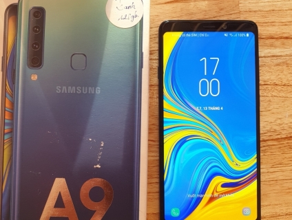 SAMSUNG A9 XANH BẢO HÀNH 10 THÁNG TẠI TGDD