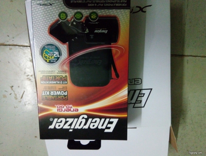 về bộ pin dự phòng Energizer xp2000k