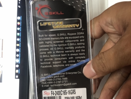 Ram Laptop Gskills Ripjaws 16G DDR4 Bus 2400 - 2019