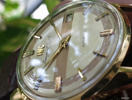 IWC auto call 8541b, 1 lịch, vàng đúc 18k gold