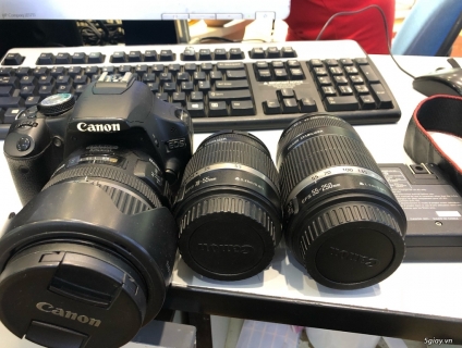 == MÁY ẢNH CANON D500 + 2 LEN ==