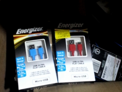 Cáp Energizer 1m2 ....xả lỗ vốn luôn...Cáp Sạc Energizer Micro 1.2