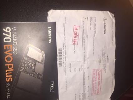 ssd M.2 PCIe 970 evo plus 1tb /ssd nhanh nhất thế gioi hien nay 4t5