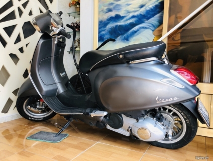 Vespa Sprint Xám Chuột Đèn vuông, độ nhẹ