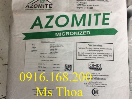 Khoáng Mỹ Azomite bổ sung khoáng chất cần thiết cho tôm