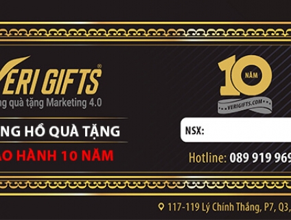 Xưởng đồng hồ treo tường in logo làm quà tặng quảng cáo