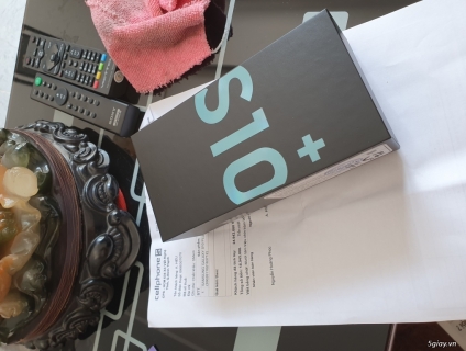 Ban s10+plus ,128g , cong ty , mau xanh , mua ben celphone .