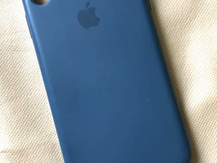 Ốp lưng iphone xsmax màu xanh dương