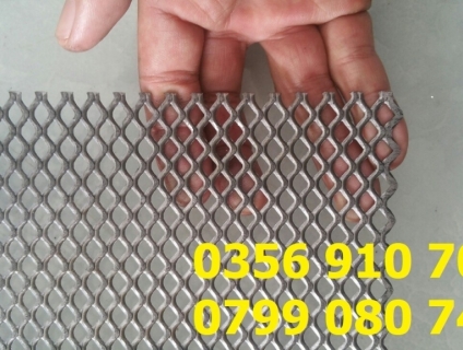 Lưới trang trí văn phòng, lưới thép hình thoi, lưới mắt cáo