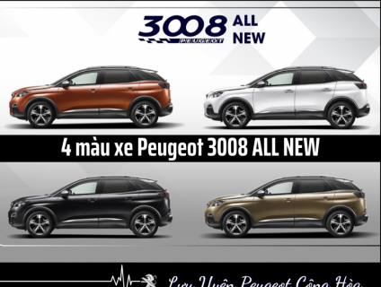 Xe Peugeot 3008 Đen - Xe hơi Pháp hiện đại - Peugeot Cộng Hòa
