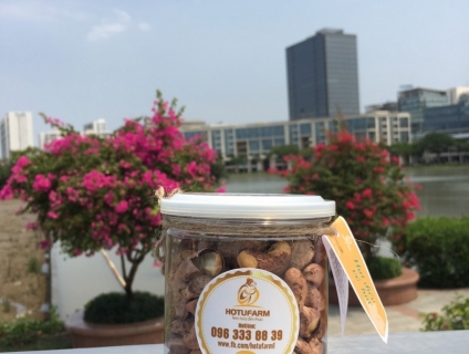 Hotufarm: Hạt điều vỏ lụa (250g, 500g)