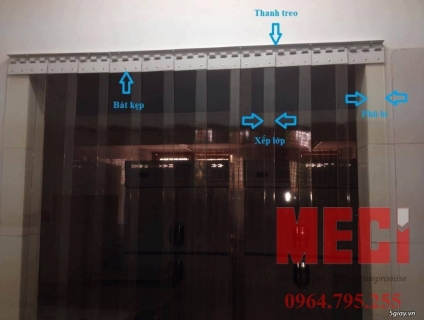Rèm Nhựa PVC-Rèm ngăn lạnh-Rèm ngăn bụi