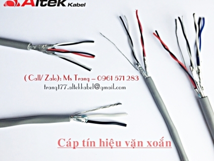 Nhà phân phối cáp tín hiệu chống nhiễu Altek Kabel giá tốt