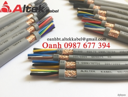 Cáp điều khiển, Cáp tín hiệu có lưới chống nhiễu 20x1.0mm