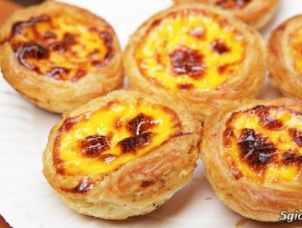 Bánh tart trứng thơm ngon nhà làm