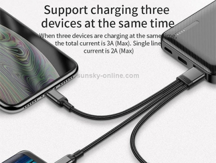 Cáp sạc 3 in 1 hiệu Joyroom mã SM-416