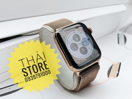 APPLE WATCH SERIES 4 THÉP 44MM MILANS ZIN