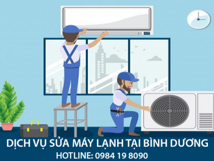 Sửa máy lạnh tại Bình Dương