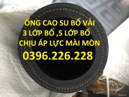 Vì sao bơm áp lực ,phun khoáng sản phải dùng ống cao su bố ?