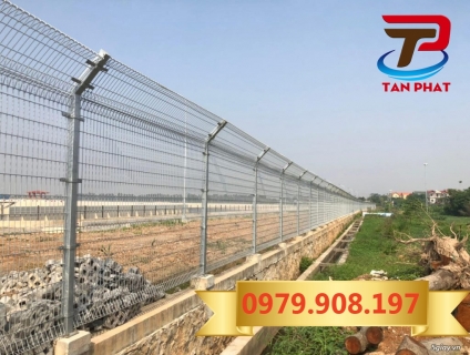Hàng rào lưới thép mạ kẽm, hàng rào lưới thép giá rẻ toàn quốc