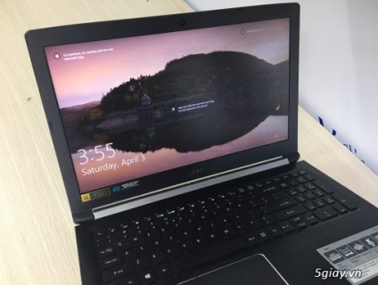 LAPTOP ACER ASPIRE A715 72G 54PC I5 8300H/8GB/1TB/4GB GTX1050/WIN10