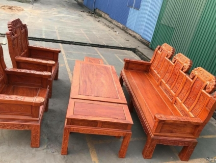 Đặt hàng Bộ bàn ghế Như Ý tay thẻ bài đặc 6 món giá 35.000.000 đ