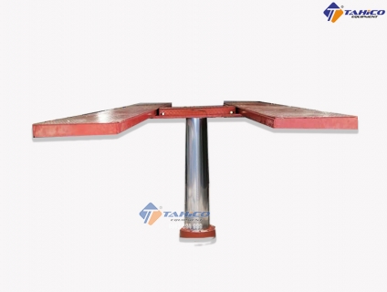 Cầu nâng 1 trụ rửa xe ô tô Việt Nam âm nền