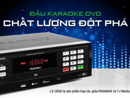 Đầu Karaoke Paramax LS 3000 âm thanh sắc nét, chất lượng đỉnh cao