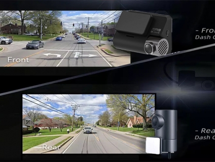 Camera Hành Trinh Xiaomi 70Mai A800, Camera 2 Mắt Trước Sau