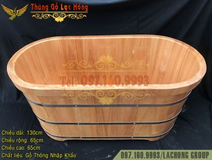 BÁN BỒN TẮM GỖ THÔNG DÁNG NẰM GIÁ RẺ