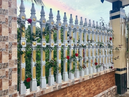 Hàng rào bê tông ly tâm Việt Âu mẫu Tài Phú 5