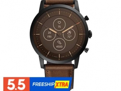 Đồng hồ Nam Fossil HR Heart Rate (Hybrid) thông minh, màn hình E-ink
