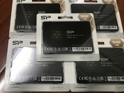 SSD 512GB Silicon A58 mới 100% BH 3 năm