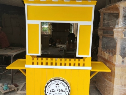 Mẫu xe bán trà sữa đẹp, tủ trà sữa hot năm 2022