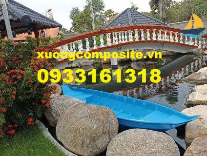 Thuyền nhựa chèo tay chở 2 người, thuyền chèo tay chở 3 - 4 người