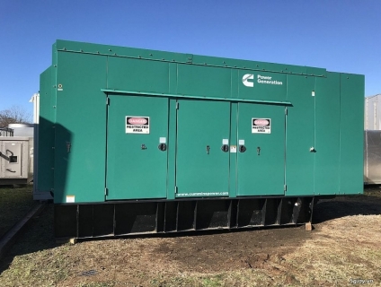 Tổ máy  phát điện dự phòng Cummins 1000kva 3 pha